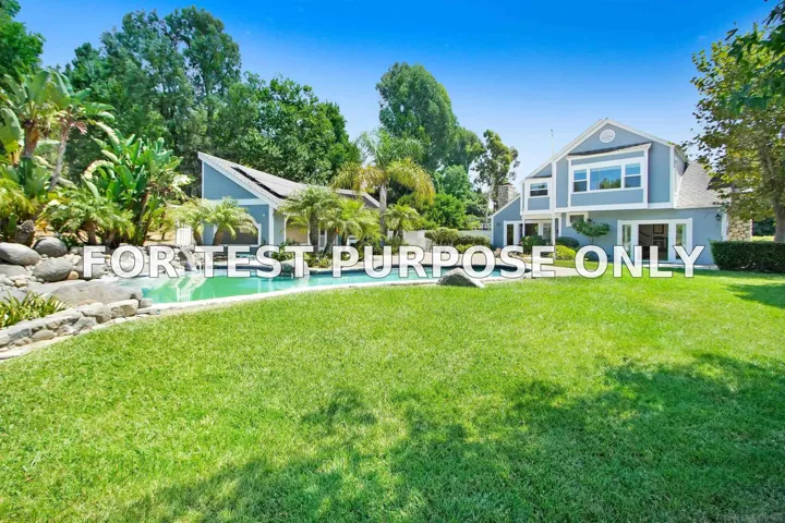 Demo/Test Data 18 Gateview Drive, Fallbrook, Ca 92028