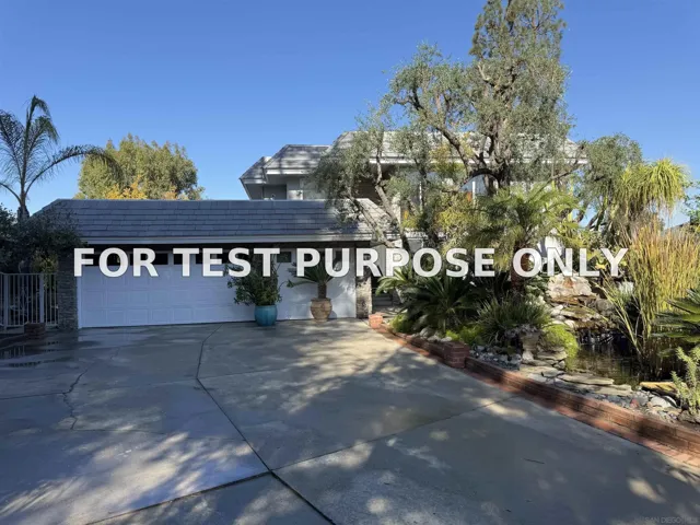 Demo/Test Data 20503 Shepherd Hills Drive, Walnut, Ca 91789