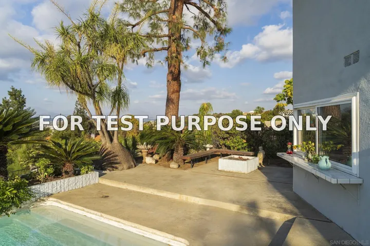 Demo/Test Data 20503 Shepherd Hills Drive, Walnut, Ca 91789