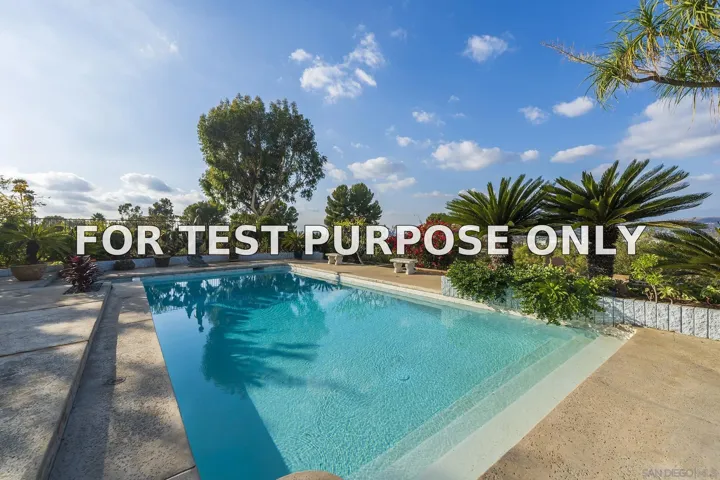 Demo/Test Data 20503 Shepherd Hills Drive, Walnut, Ca 91789