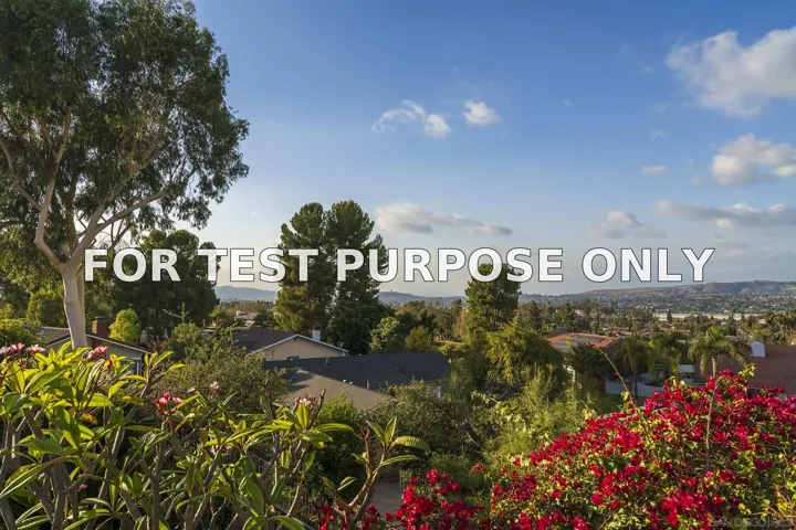 Demo/Test Data 20503 Shepherd Hills Drive, Walnut, Ca 91789