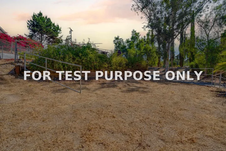 Demo/Test Data 15008 Heath Dr, Poway, Ca 92064