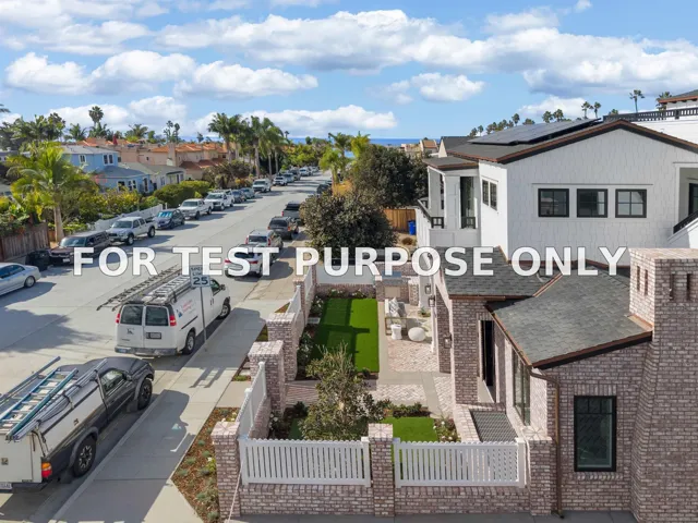 Demo/Test Data 460-66 Westbourne, San Diego, Ca 92037