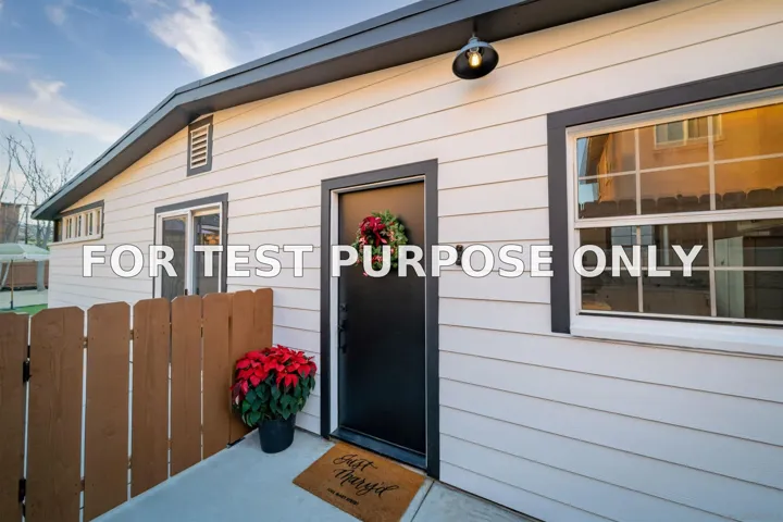 Demo/Test Data 1003 Mary St, El Cajon, Ca 92021