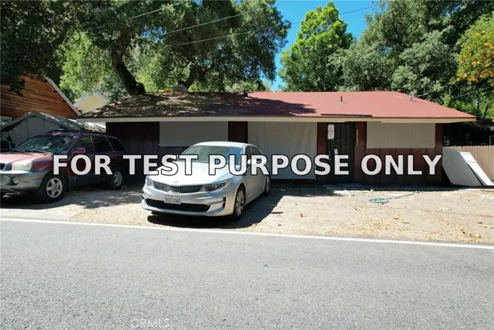Demo/Test Data 29312 Silverado Canyon Road, Silverado Canyon, Ca 92676