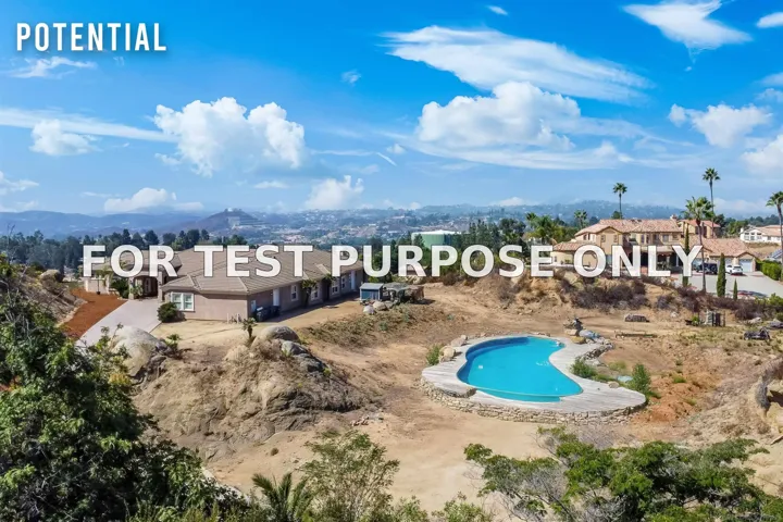 Demo/Test Data 1475 Tina Ct, El Cajon, Ca 92019