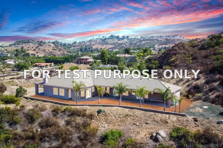 Demo/Test Data 1475 Tina Ct, El Cajon, Ca 92019