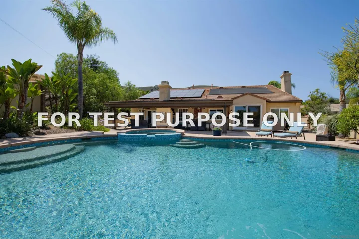 Demo/Test Data 1334 Deerbrook Dr, San Marcos, Ca 92069