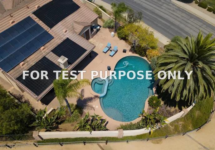 Demo/Test Data 1334 Deerbrook Dr, San Marcos, Ca 92069