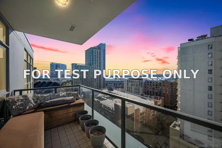 Demo/Test Data 325 7th Ave Unit 1406, San Diego, Ca 92101