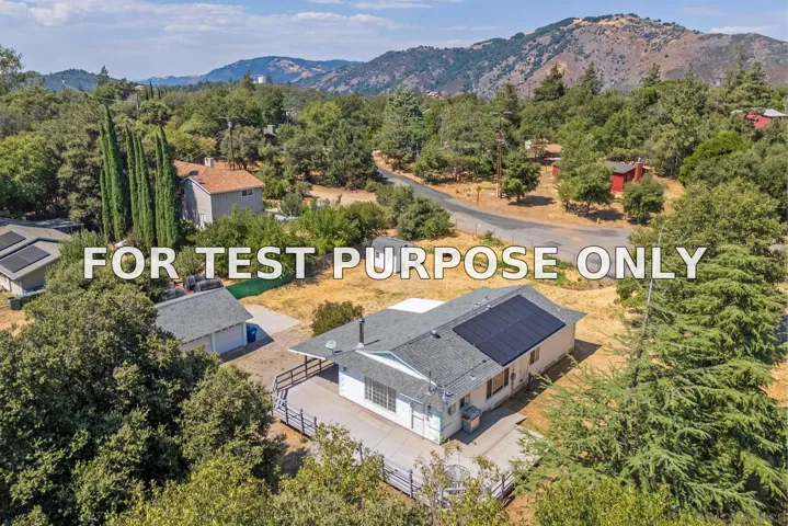 Demo/Test Data 2779 Lakeview Dr, Julian, Ca 92036