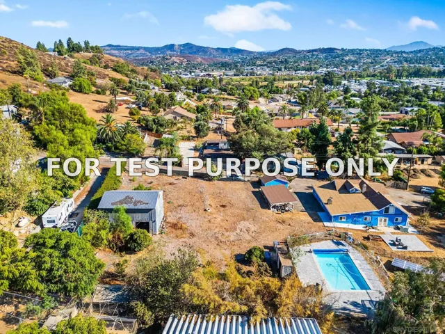 Demo/Test Data 12048 Coping Pl, Lakeside, Ca 92040