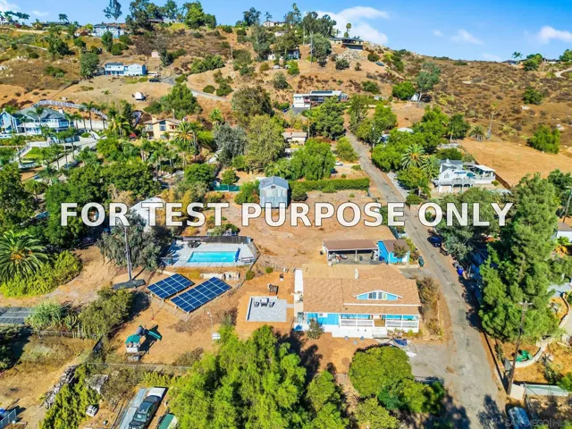 Demo/Test Data 12048 Coping Pl, Lakeside, Ca 92040