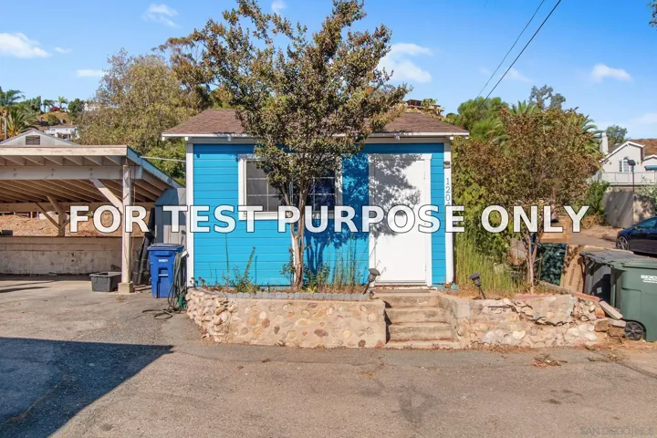 Demo/Test Data 12048 Coping Pl, Lakeside, Ca 92040
