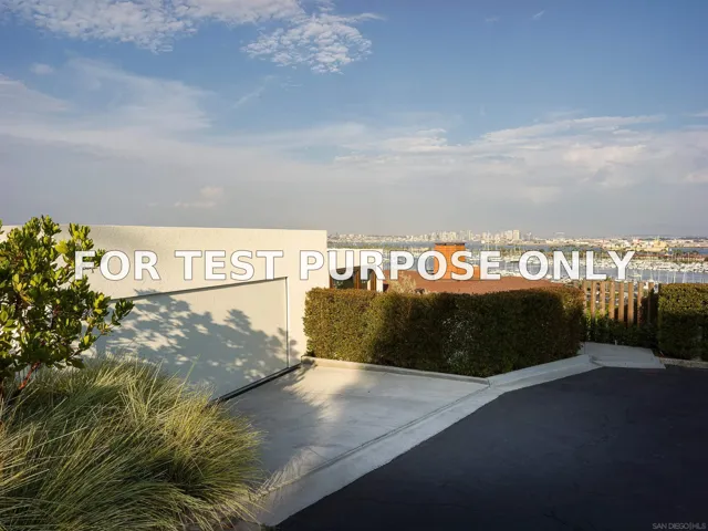 Demo/Test Data 3016 Rogers St, San Diego, Ca 92106