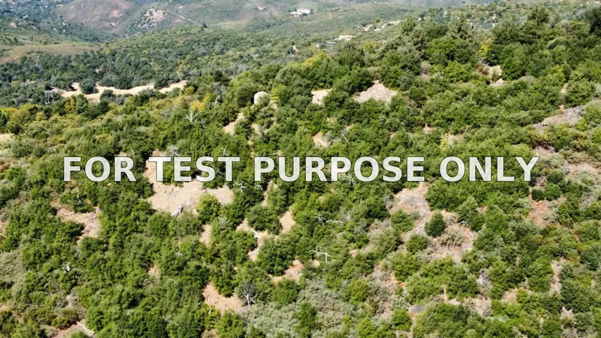 Demo/Test Data 7928 High Hill Rd Unit 1, Julian, Ca 92036