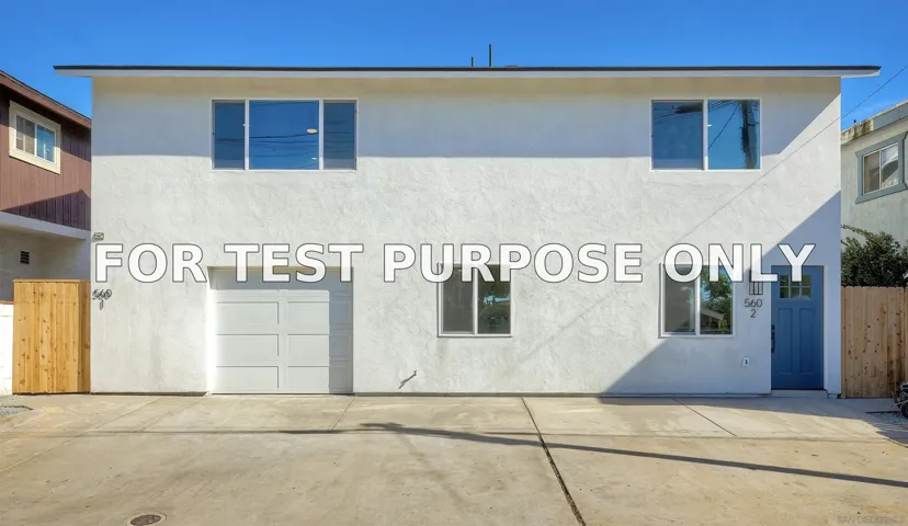Demo/Test Data 560 11th St, Imperial Beach, Ca 91932