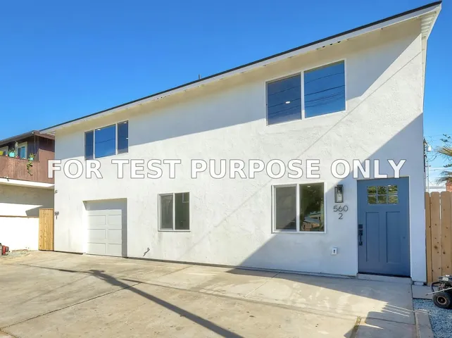 Demo/Test Data 560 11th St, Imperial Beach, Ca 91932