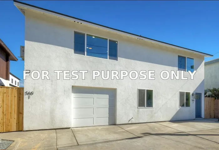 Demo/Test Data 560 11th St, Imperial Beach, Ca 91932