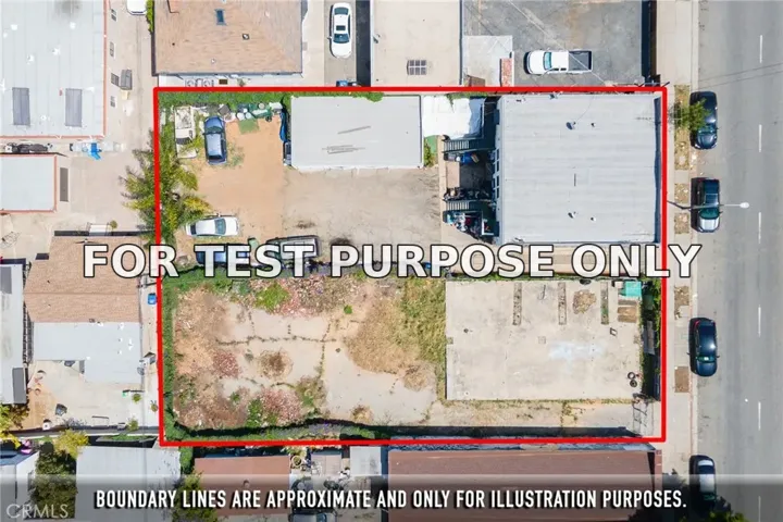 Demo/Test Data 3019 E 4th, Los Angeles, Ca 90063