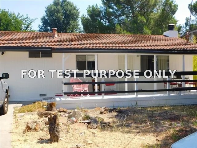 Demo/Test Data 18786 Dove Court, Hidden Valley Lake, Ca 95467
