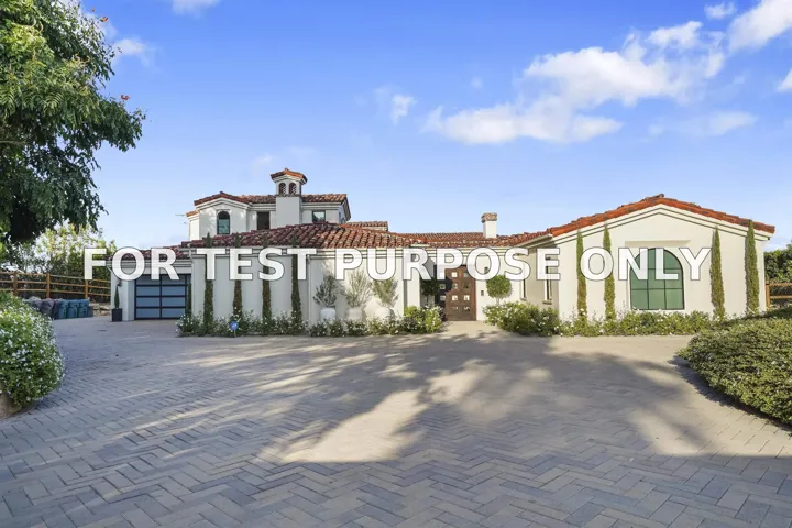 Demo/Test Data 5516 La Crescenta, Rancho Santa Fe, Ca 92067
