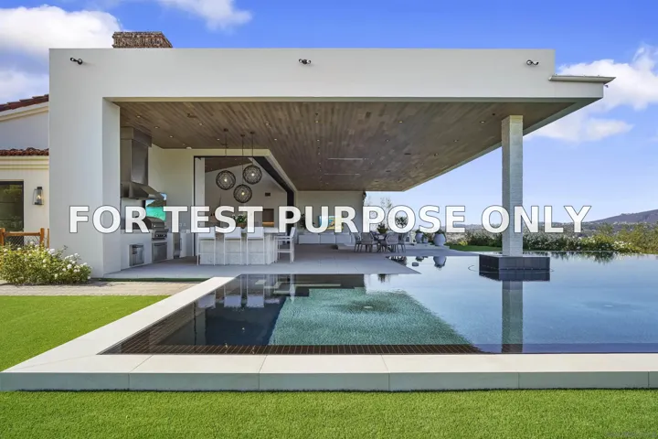 Demo/Test Data 5516 La Crescenta, Rancho Santa Fe, Ca 92067
