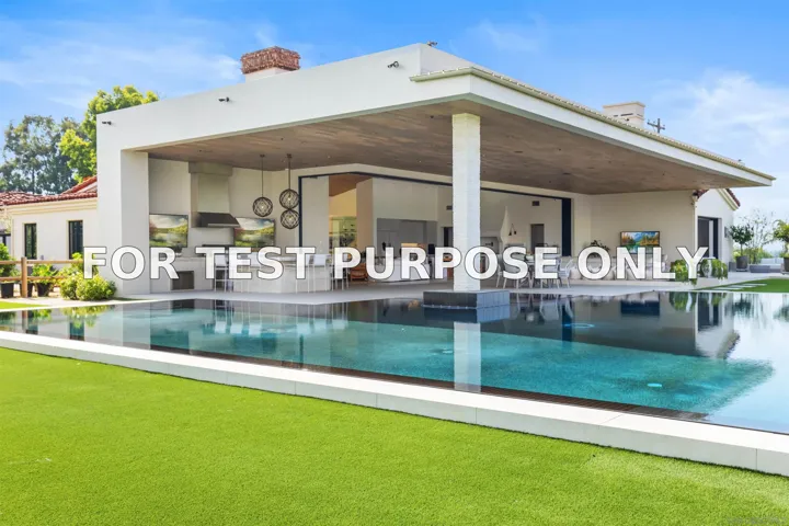Demo/Test Data 5516 La Crescenta, Rancho Santa Fe, Ca 92067