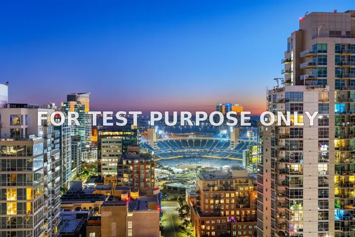 Demo/Test Data 675 9th Ave Unit 1911, San Diego, Ca 92101