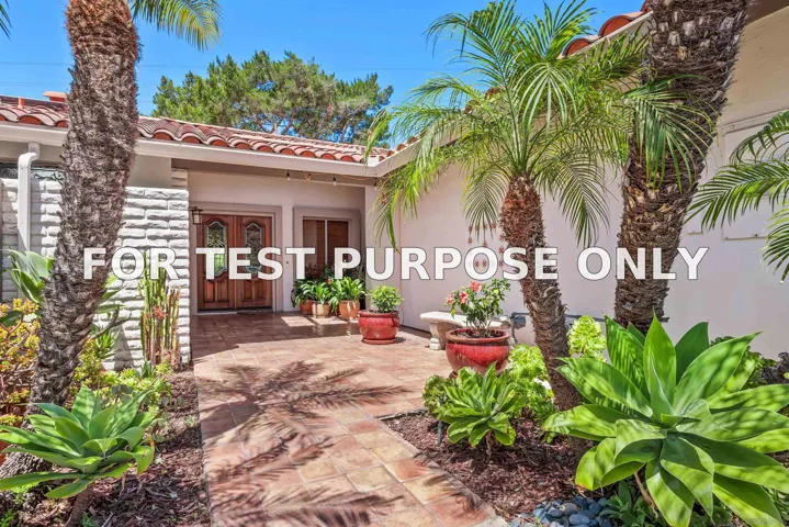 Demo/Test Data 131 Morelia Ct, Solana Beach, Ca 92075