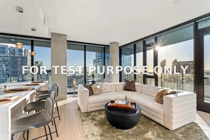 Demo/Test Data 675 9th Ave Unit 2208, San Diego, Ca 92101