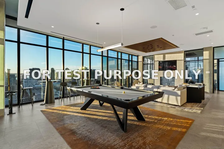 Demo/Test Data 675 9th Ave Unit 2107, San Diego, Ca 92101