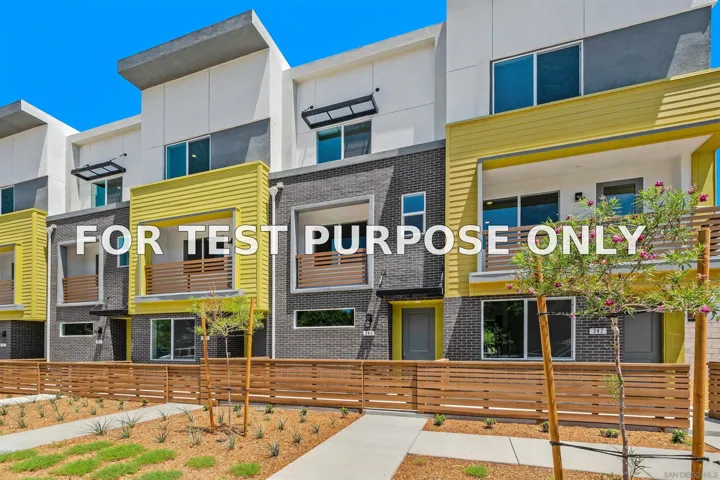 Demo/Test Data 243 Johnson Avenue, El Cajon, Ca 92020
