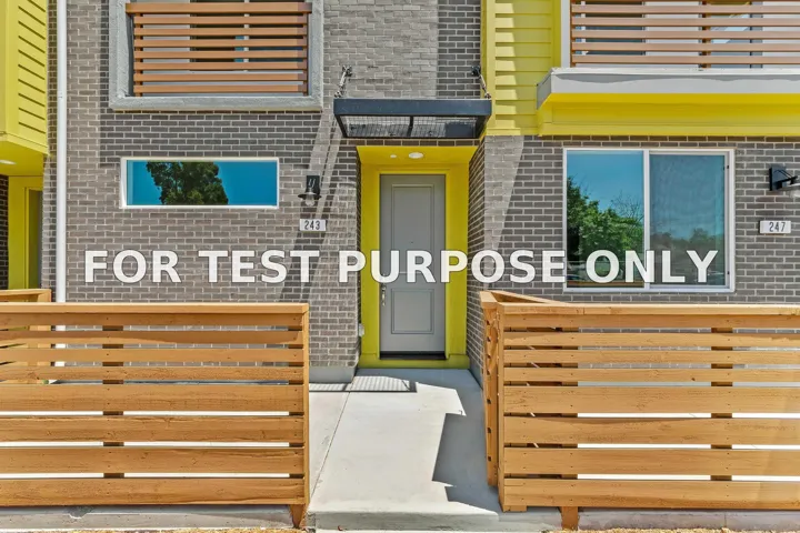 Demo/Test Data 243 Johnson Avenue, El Cajon, Ca 92020