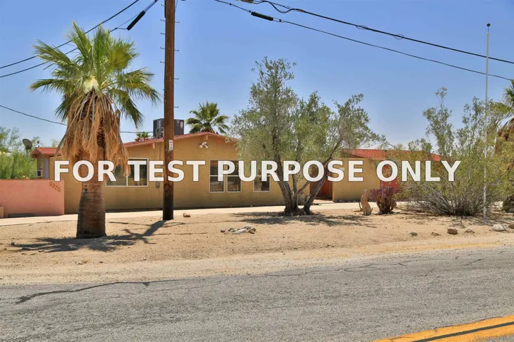 Demo/Test Data 1725 Lazy S Dr, Borrego Springs, Ca 92004