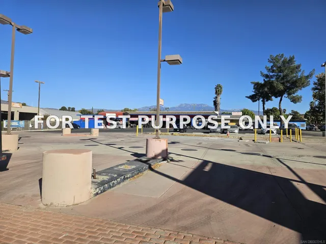 Demo/Test Data 2469 S San Jacinto Ave., San Jacinto, Ca 92583