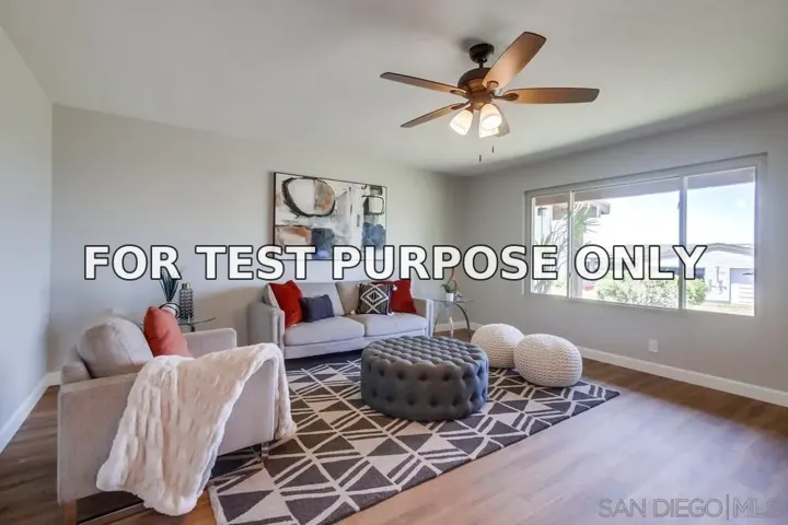 Demo/Test Data 4493 Ibis Way, Oceanside, Ca 92057