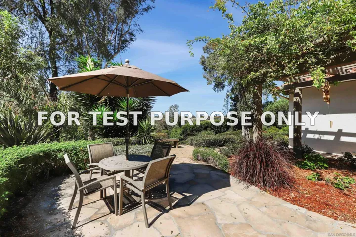 Demo/Test Data 5305 La Granada, Rancho Santa Fe, Ca 92067