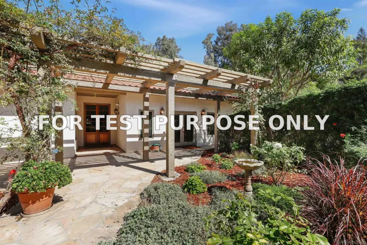Demo/Test Data 5305 La Granada, Rancho Santa Fe, Ca 92067