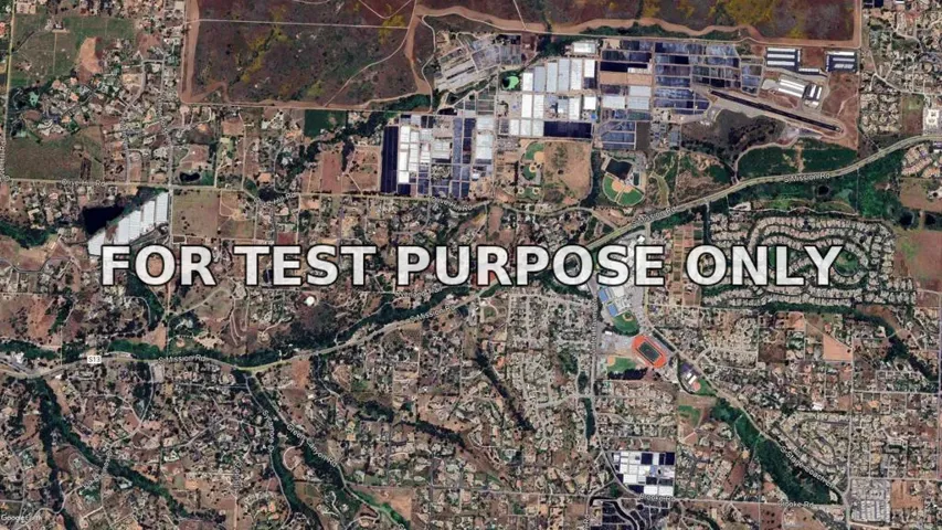 Demo/Test Data 2715 S Mission, Fallbrook, Ca 92028