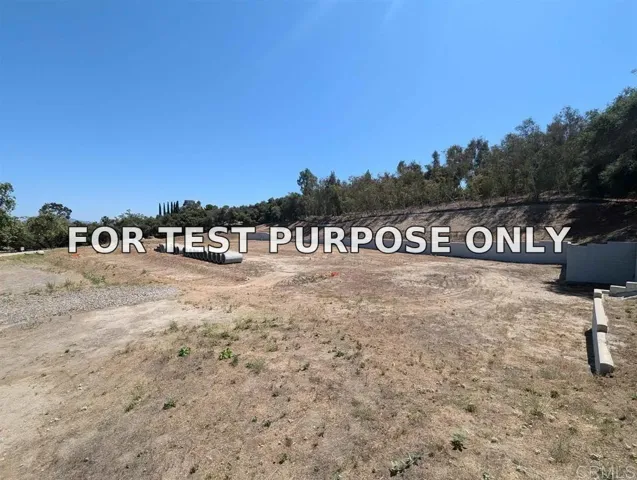 Demo/Test Data 2715 S Mission, Fallbrook, Ca 92028