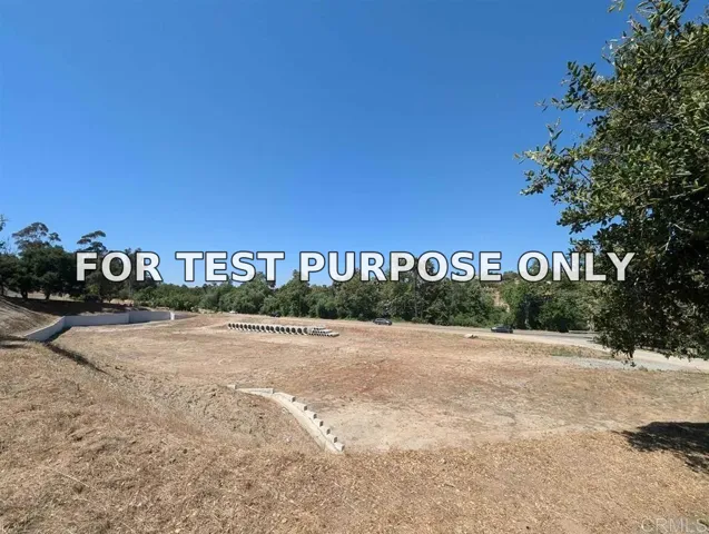 Demo/Test Data 2715 S Mission, Fallbrook, Ca 92028