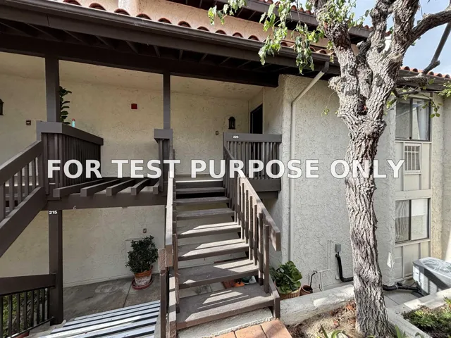 Demo/Test Data 2502 Navarra Dr Unit 226, Carlsbad, Ca 92009