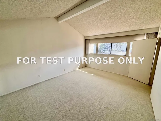 Demo/Test Data 2502 Navarra Dr Unit 226, Carlsbad, Ca 92009