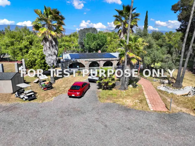 Demo/Test Data 30100 Valley Center Rd., Valley Center, Ca 92082