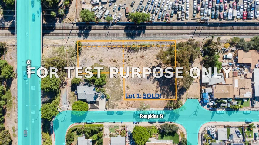 Demo/Test Data 0000 Pardee St Unit 2-4, San Diego, Ca 92102