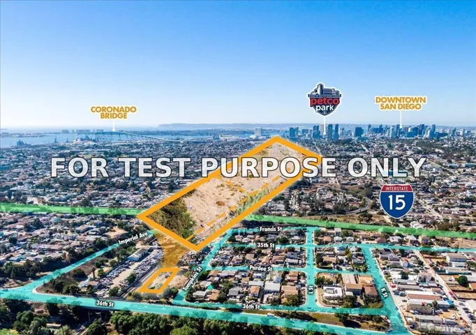 Demo/Test Data 0000 Pardee St Unit 2-4, San Diego, Ca 92102