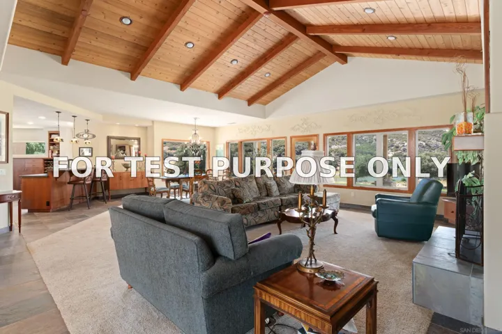 Demo/Test Data 21916 Japatul Lane, Alpine, Ca 91901
