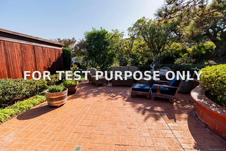 Demo/Test Data 3430 Bangor Place, San Diego, Ca 92106