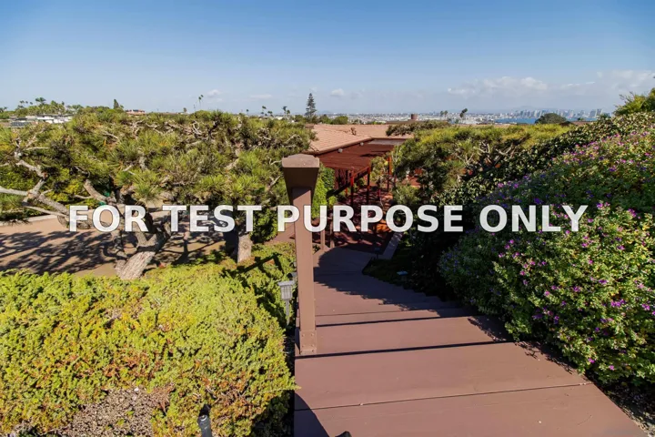 Demo/Test Data 3430 Bangor Place, San Diego, Ca 92106
